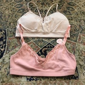 Pink bra bralette bundle